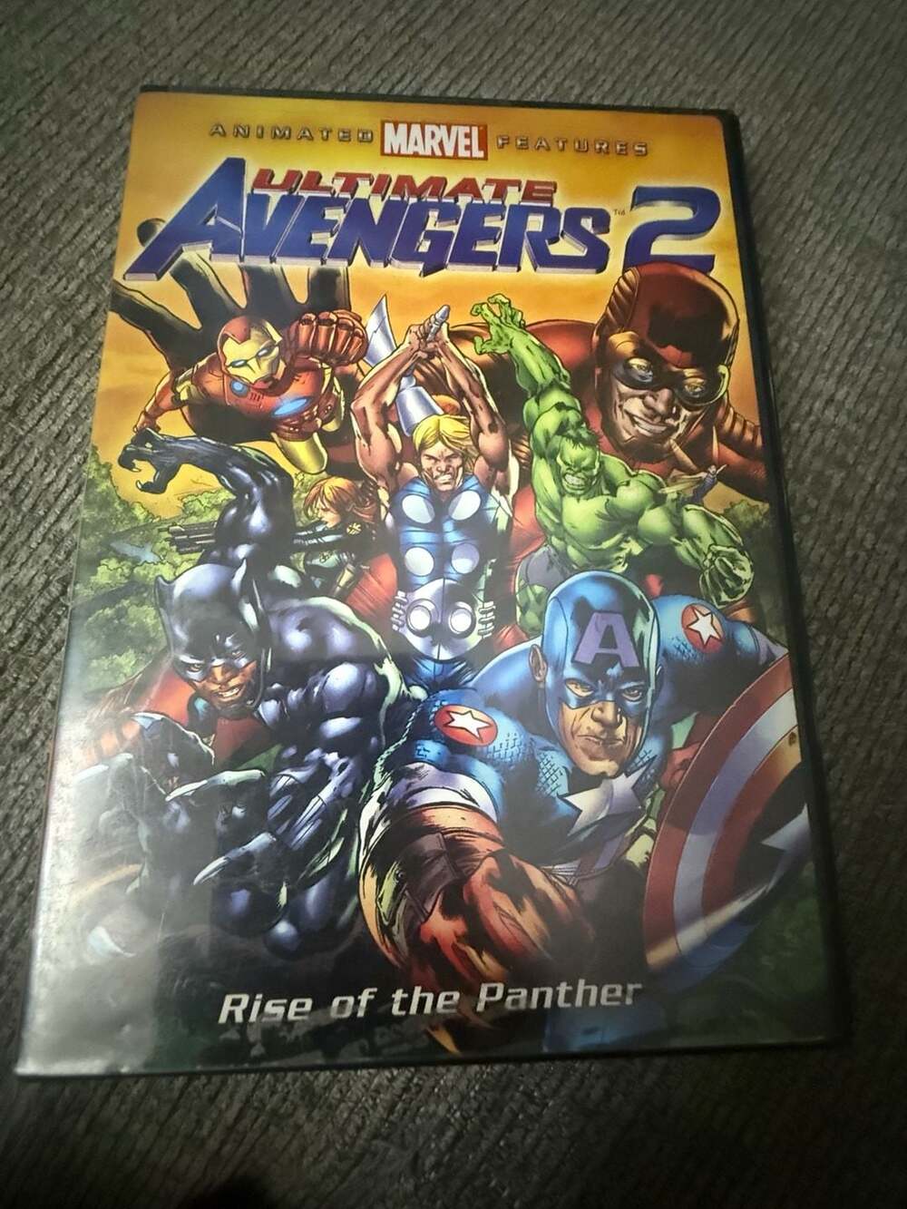 Ultimate Avengers 2 Rise of the Panther DVD Region 1
